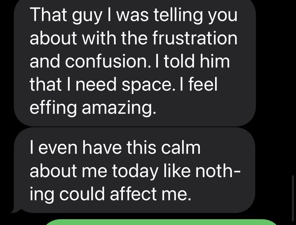 Client testimonial