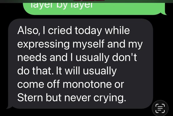 Client testimonial