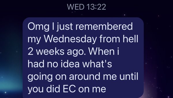Client testimonial